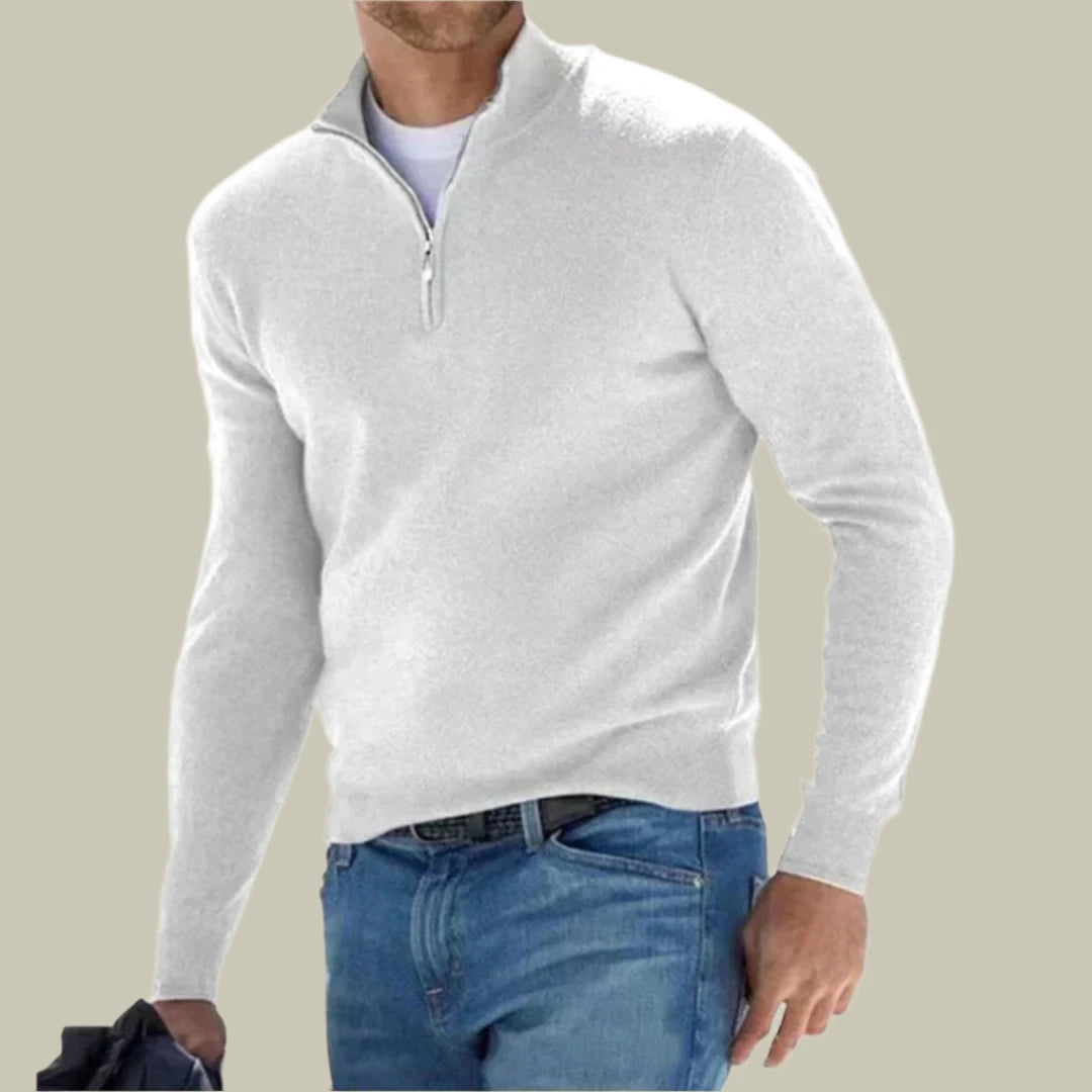 Mens Ralph Polo Zipper Sweater