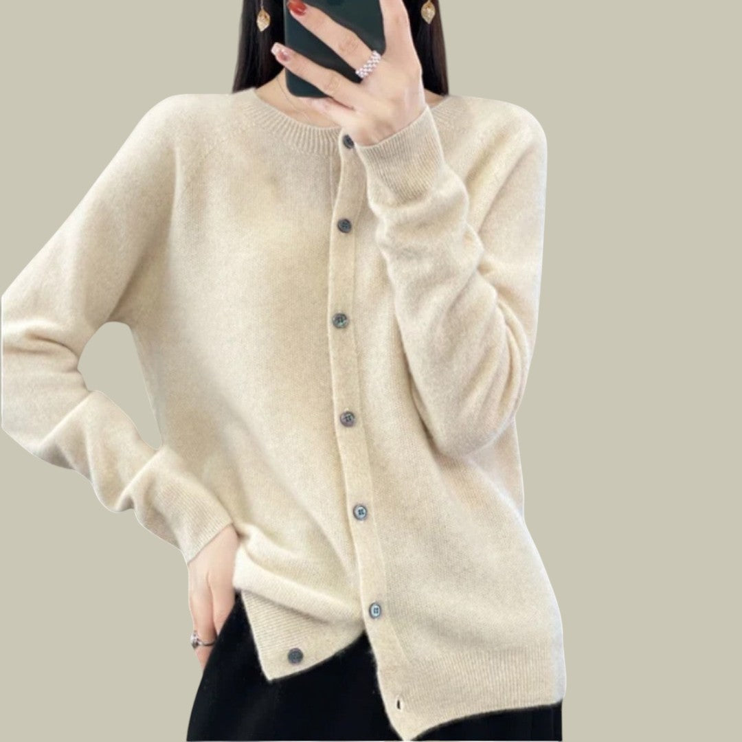 Womens Merino Wool Cardigan