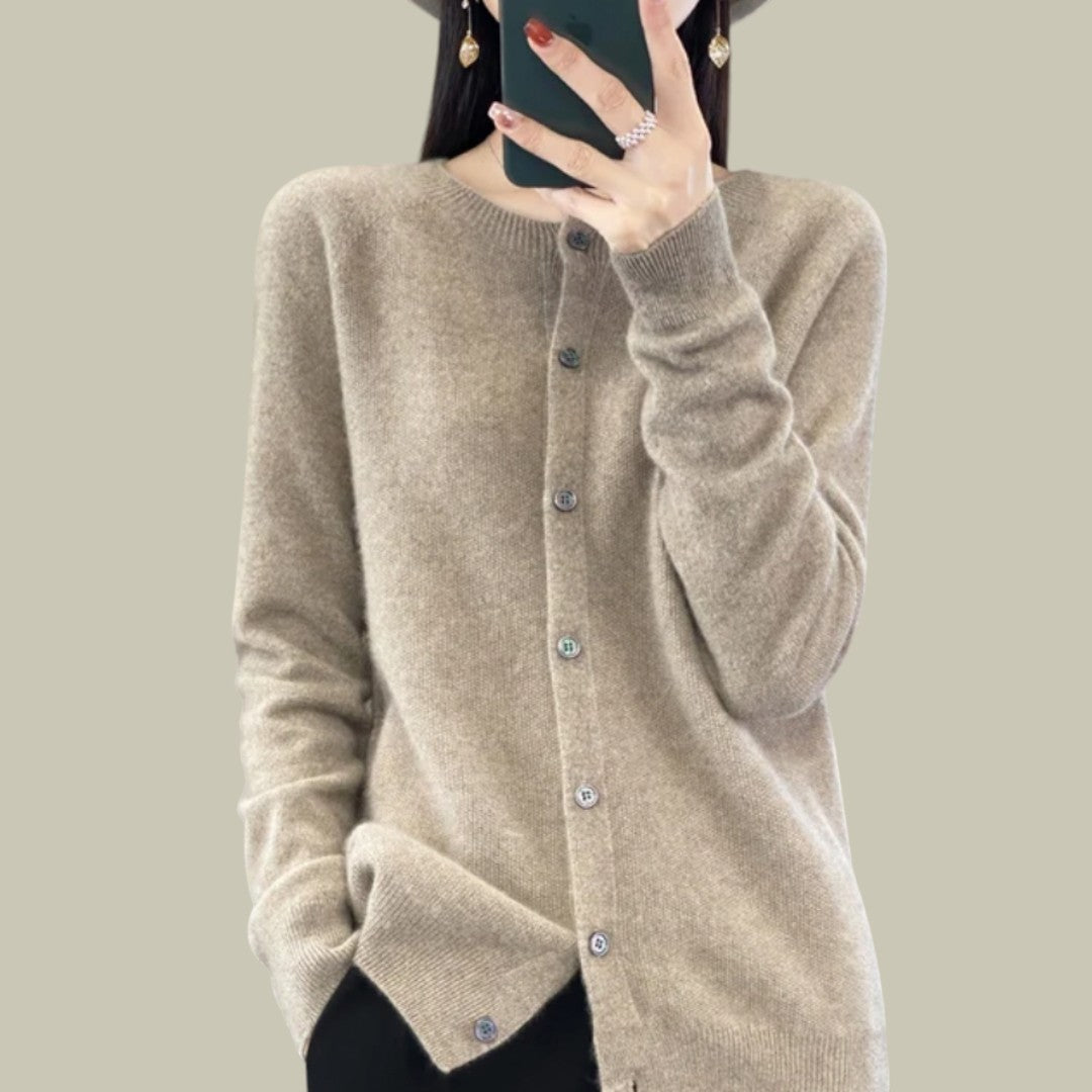 Womens Merino Wool Cardigan