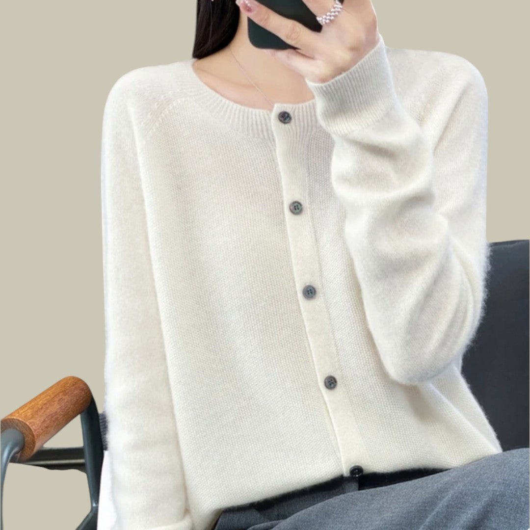 Womens Merino Wool Cardigan