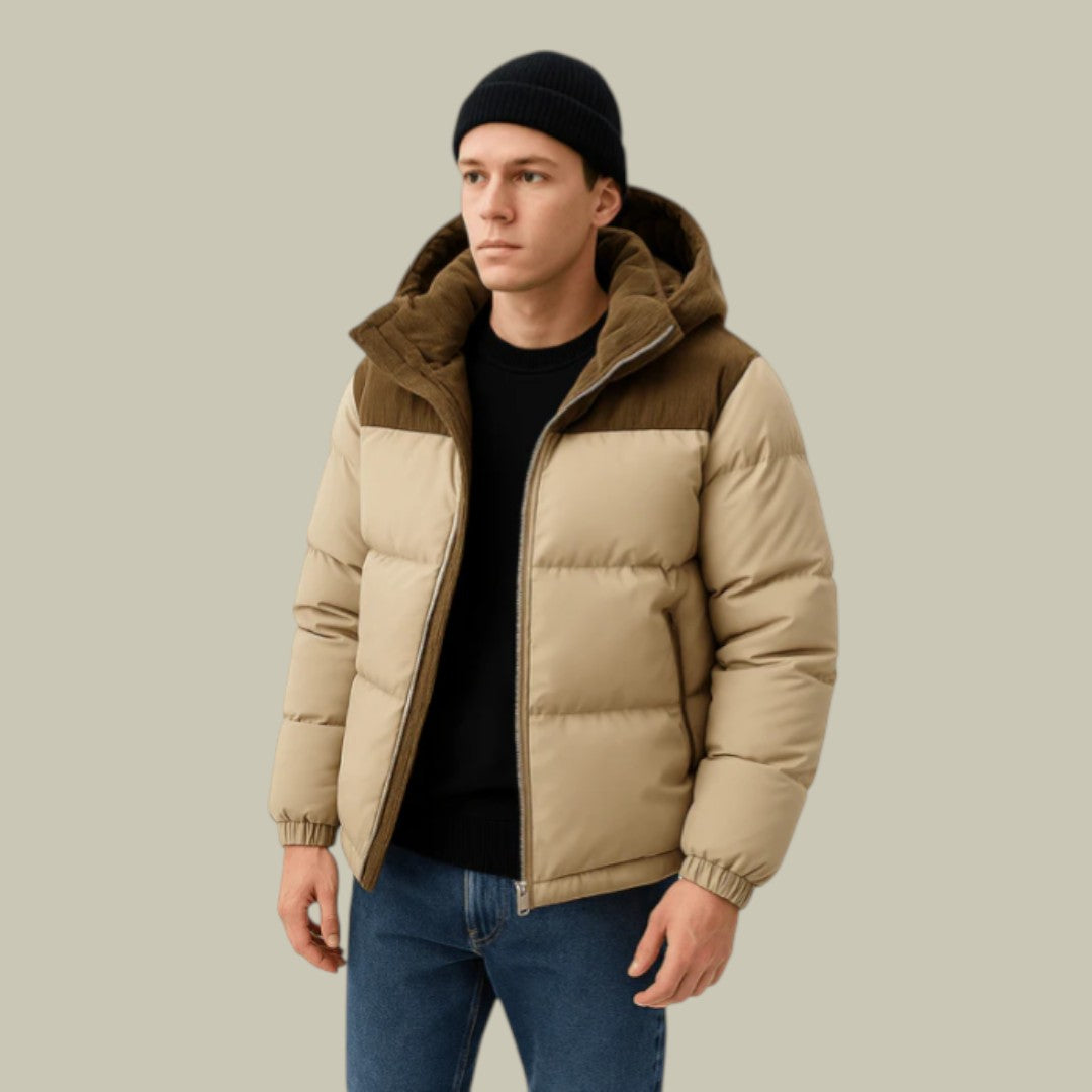 Lux & Classy • Men's Casual Puffer Jacket