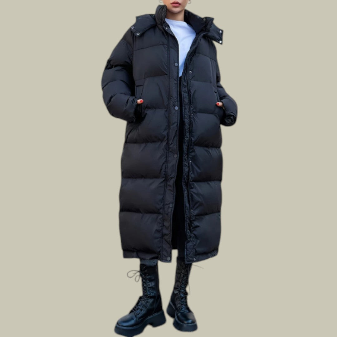 Womens Puffer Jacket Long Padded