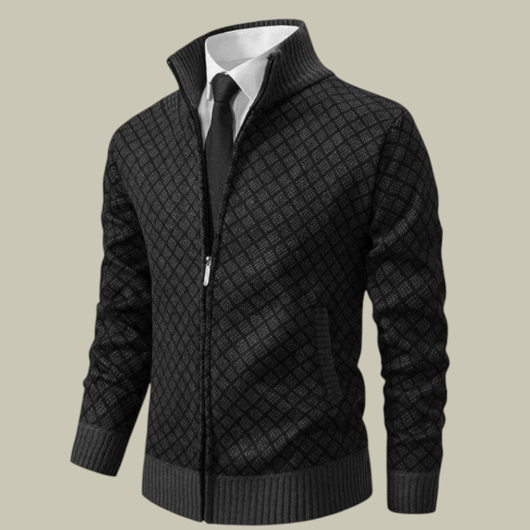 Mens Cardigan Knitted