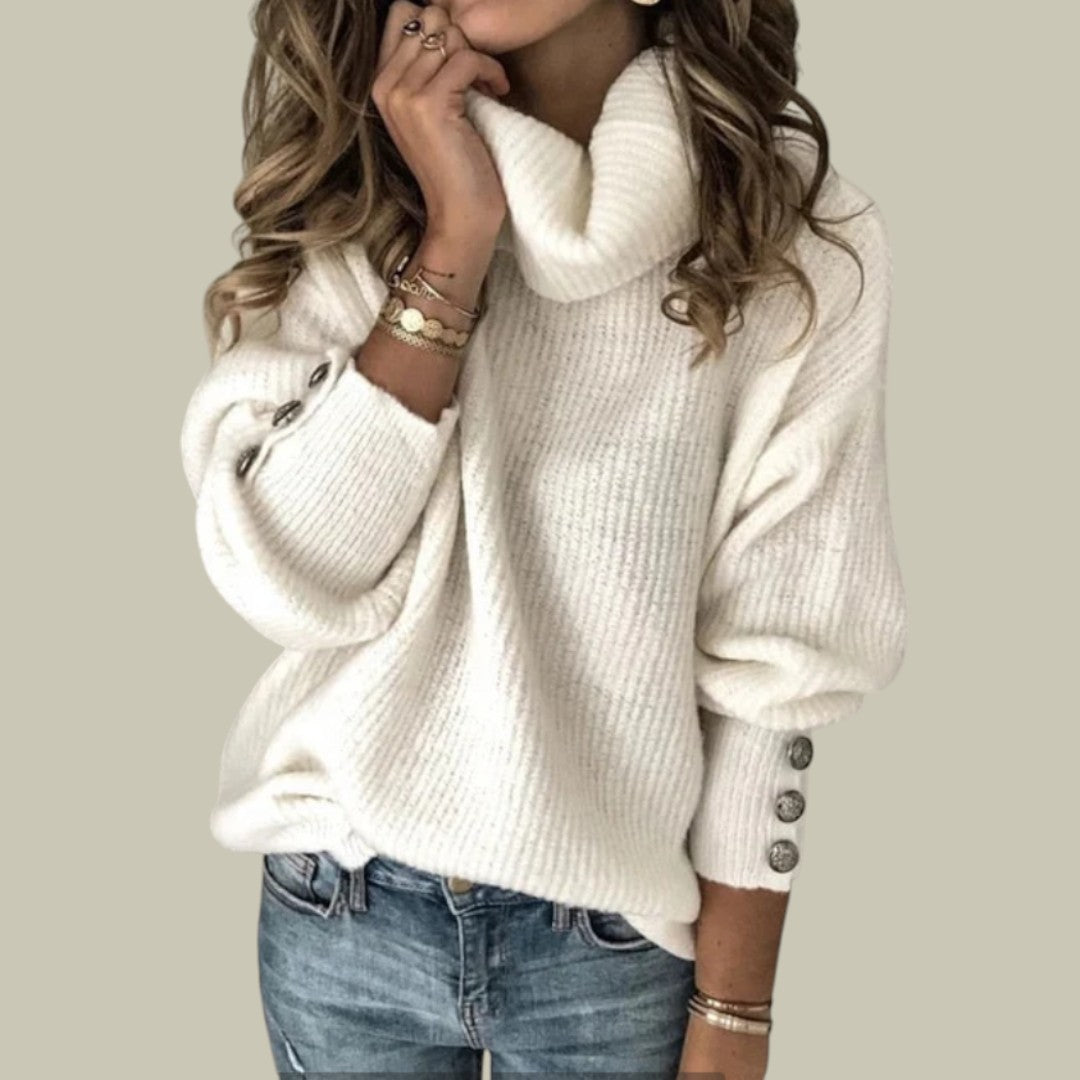 Womens Ribbed Jumper