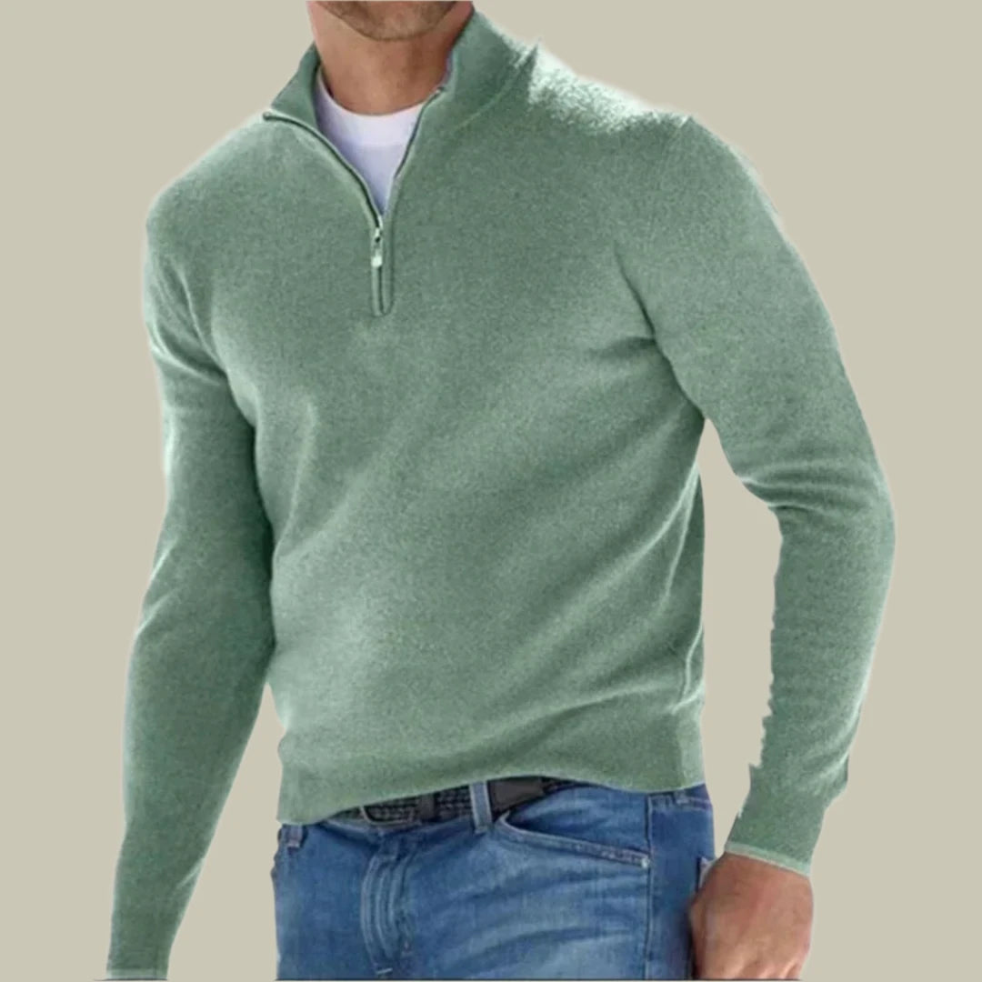 Mens Ralph Polo Zipper Sweater