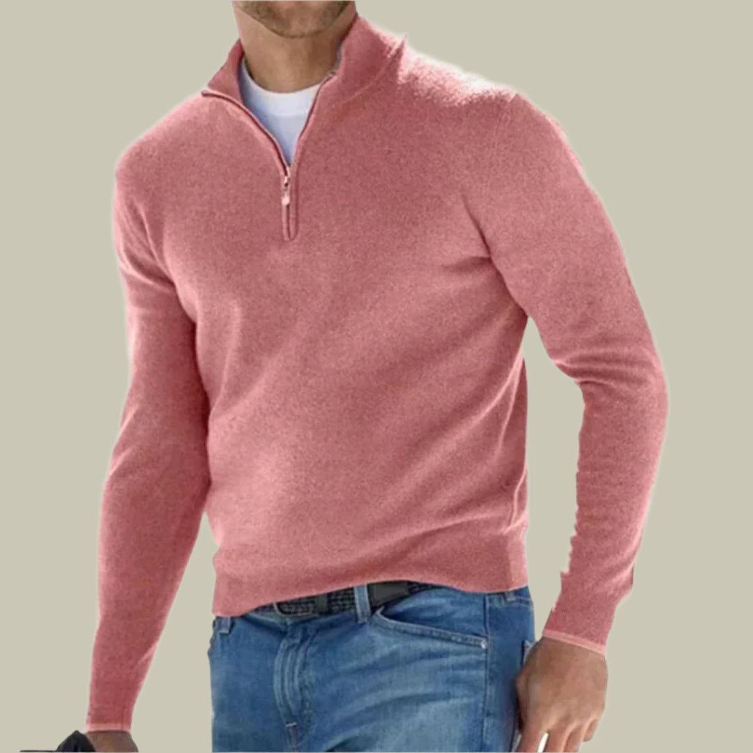 Mens Ralph Polo Zipper Sweater