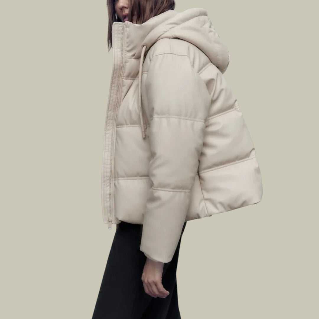 Womens Short Puffer Jacket