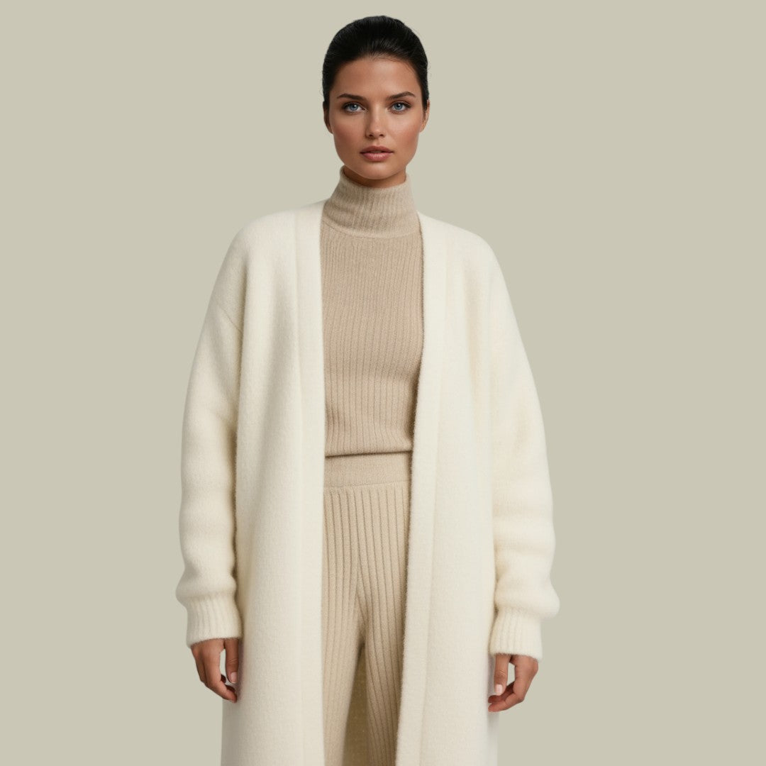 Womens Long Cardigan Coat