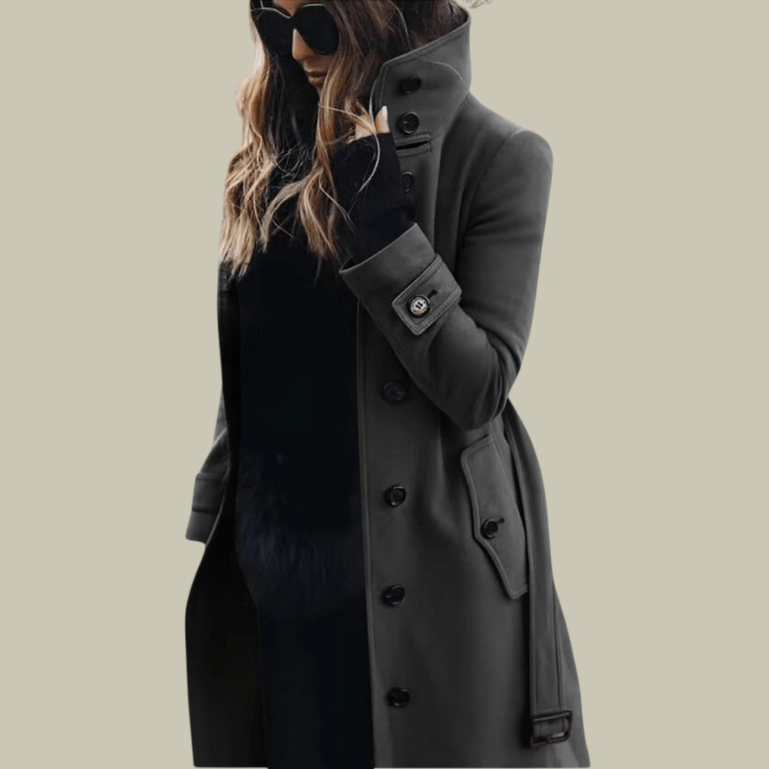 Womens Trench Coat Warm Autumn