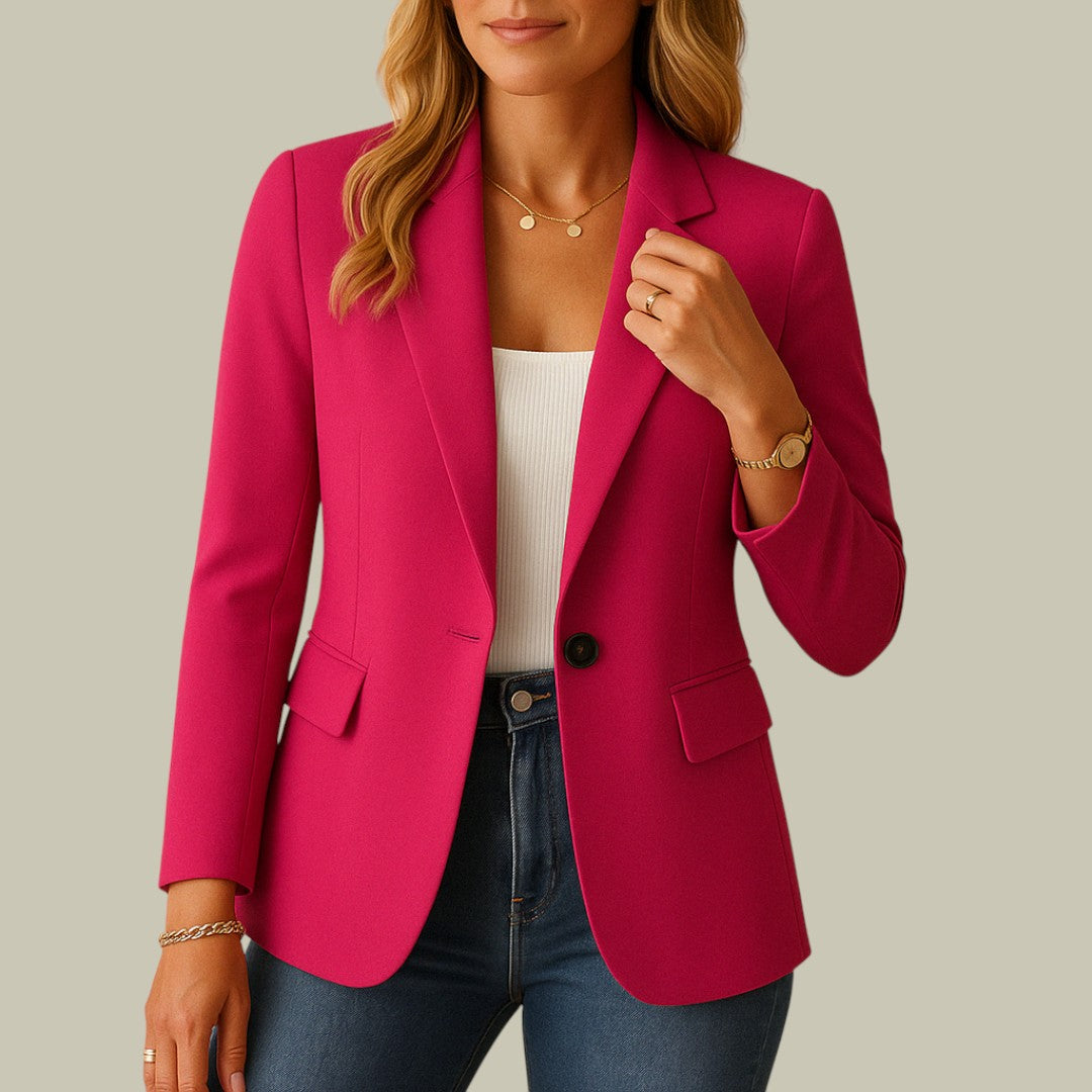 Womens Elegant Fitted Blazer