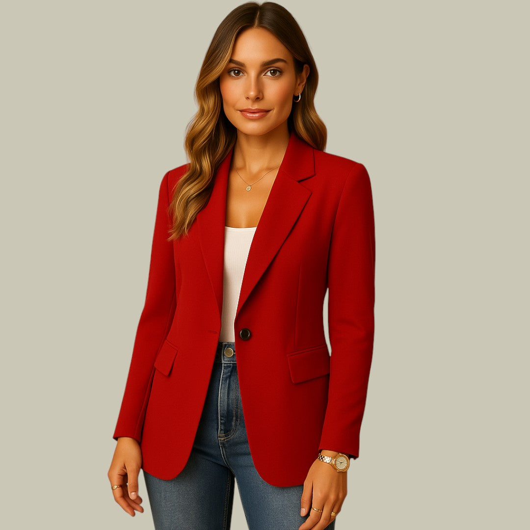 Womens Elegant Fitted Blazer
