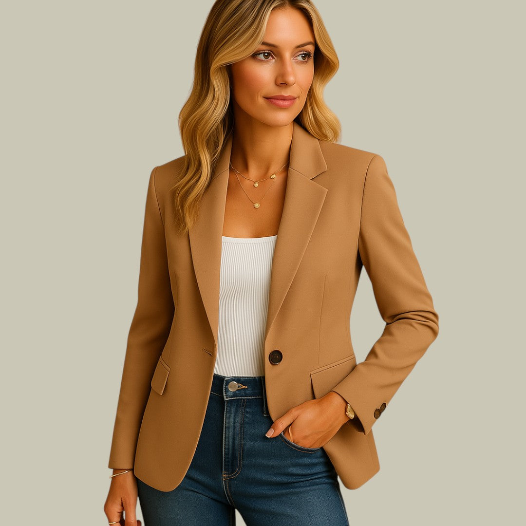 Womens Elegant Fitted Blazer