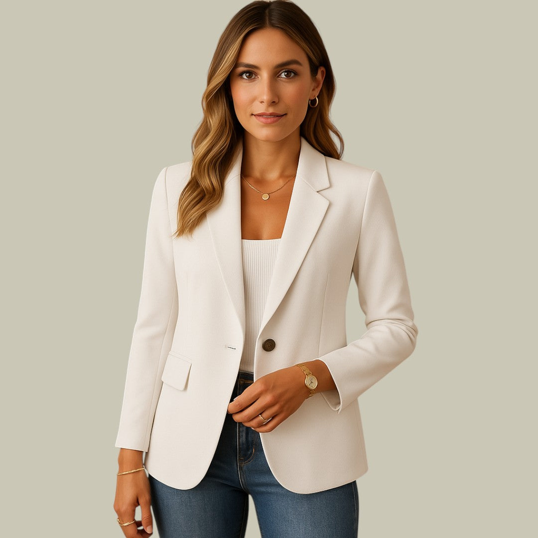 Womens Elegant Fitted Blazer