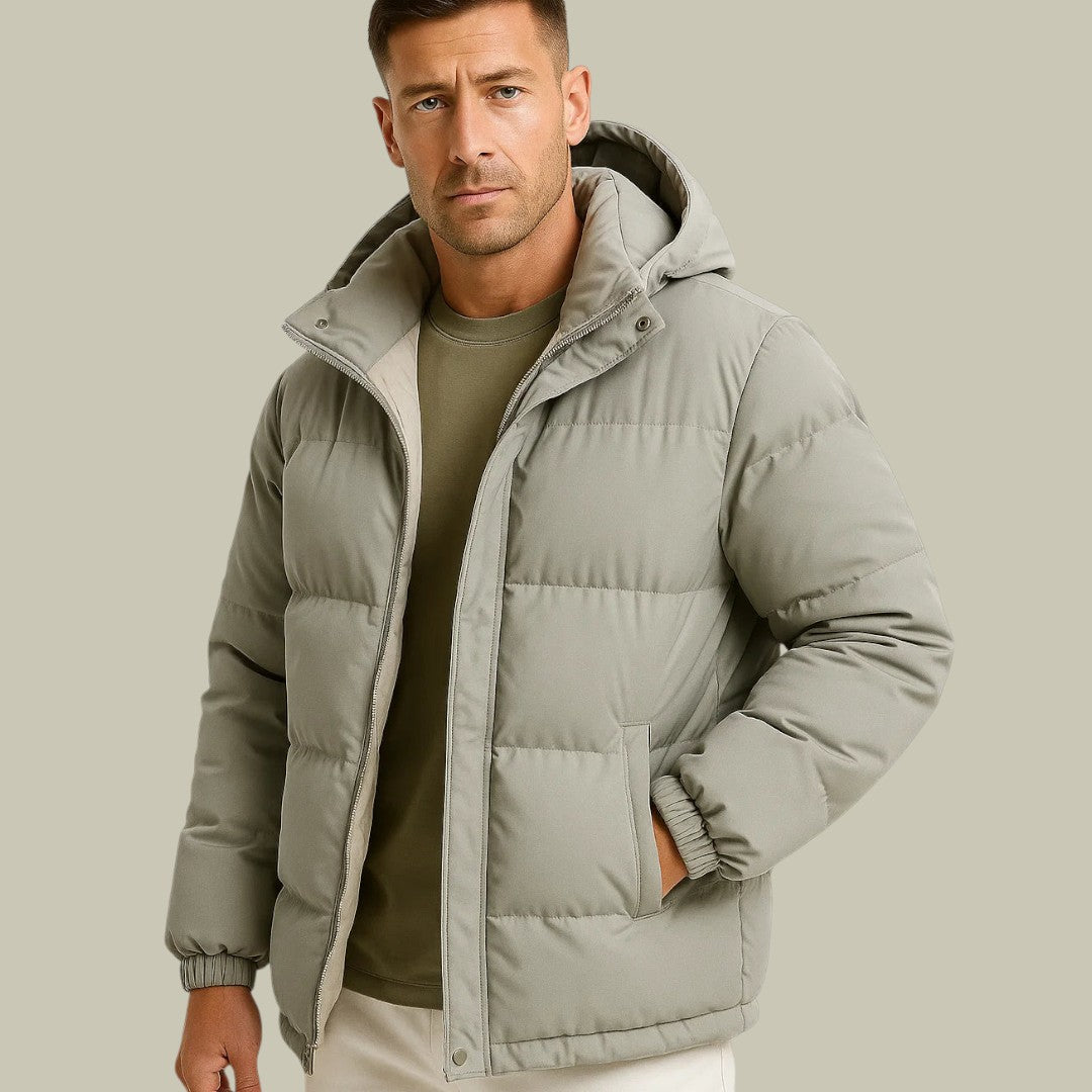 Mens Hooded Winter Parka