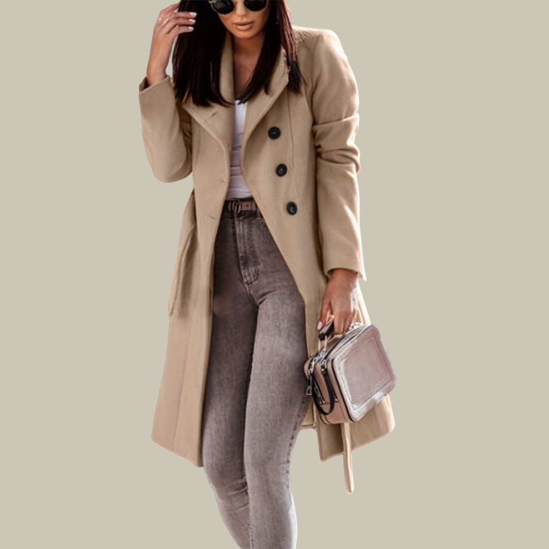 Womens Trench Coat Long Classic