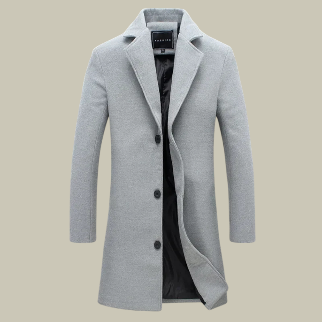 Mens Long Cotton Coat