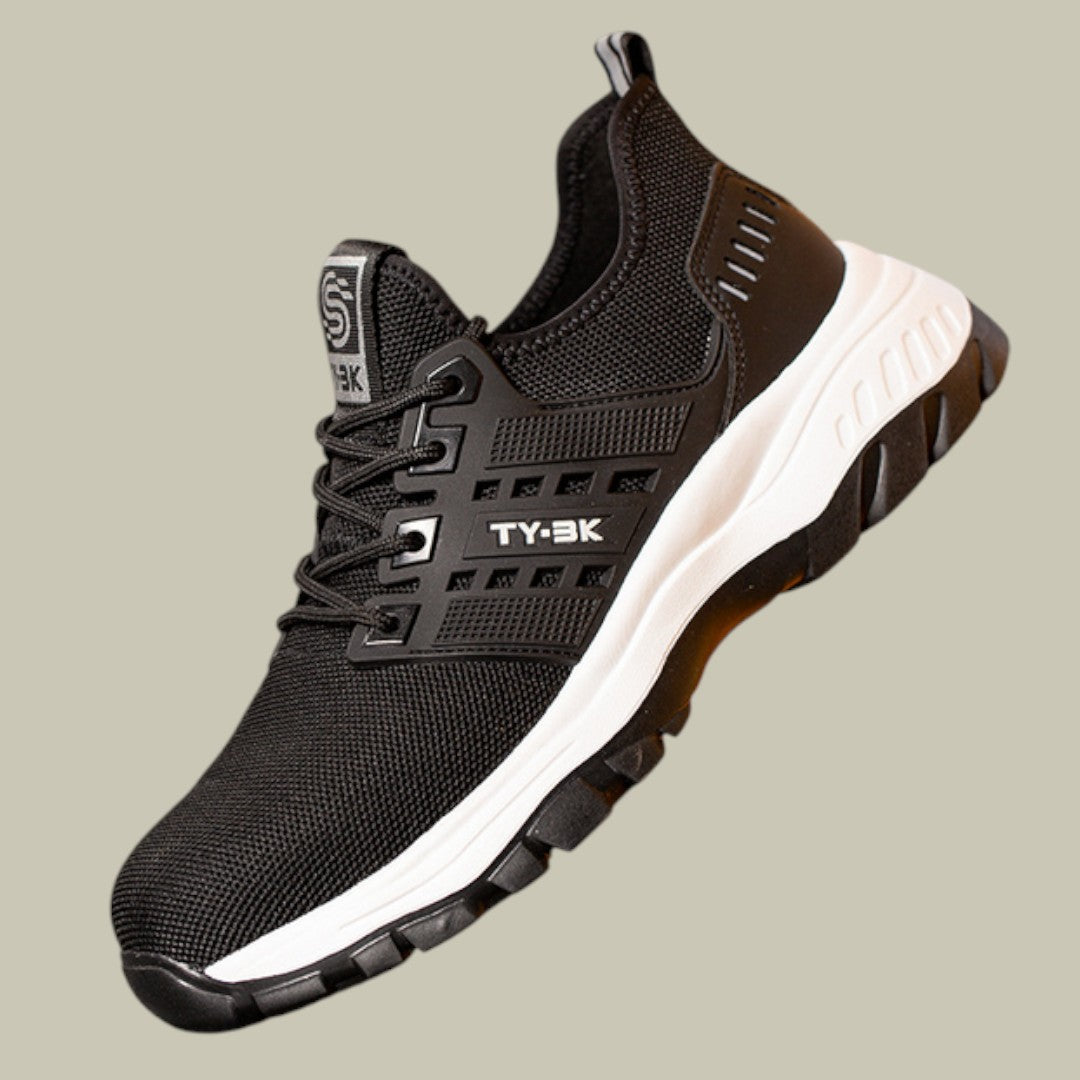 Mens Safety Work Shoes Black