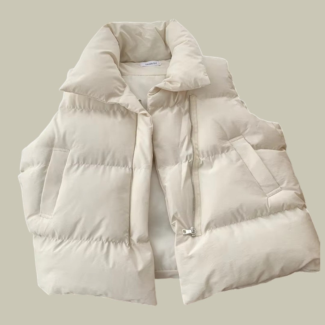 Womens Sleeveless Down Coat