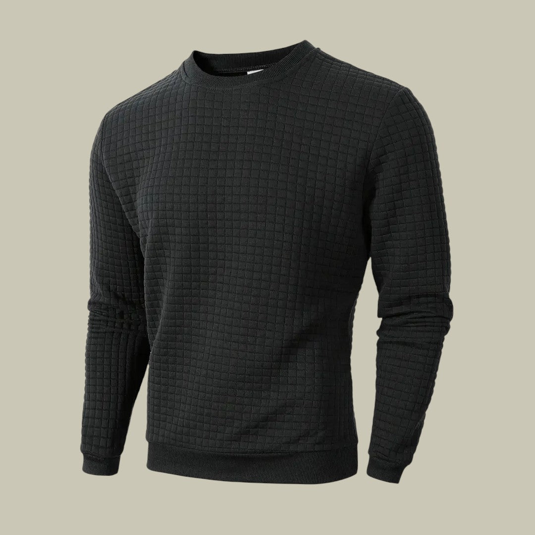 Mens Textured Sweatshirt