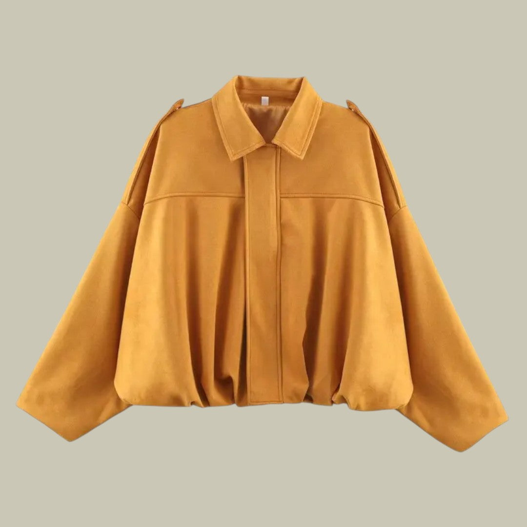 Womens Comfortable Autumn Suede Jacket
