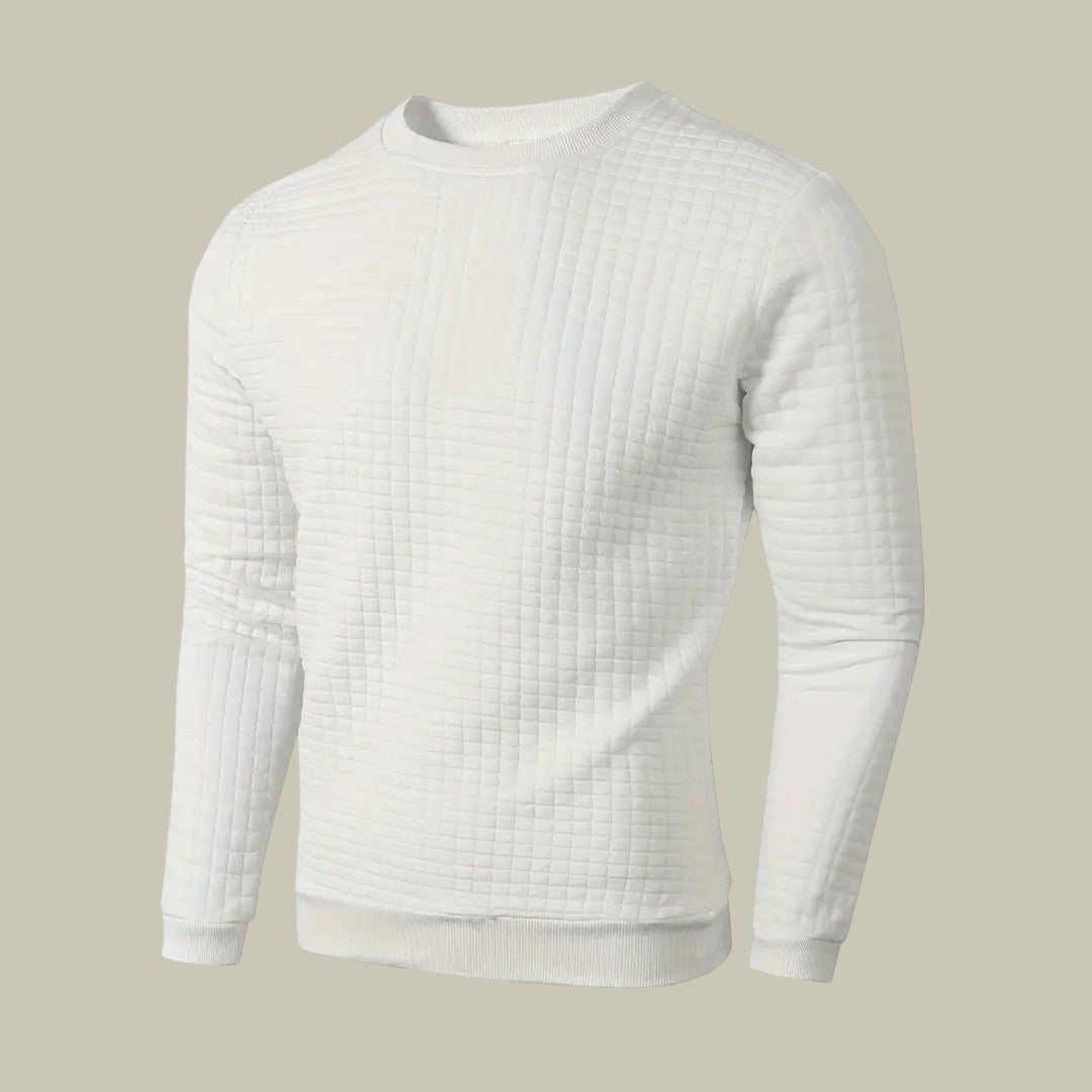 Mens Textured Sweatshirt
