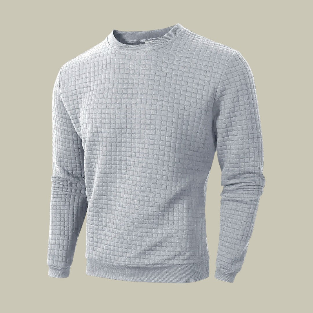 Mens Textured Sweatshirt