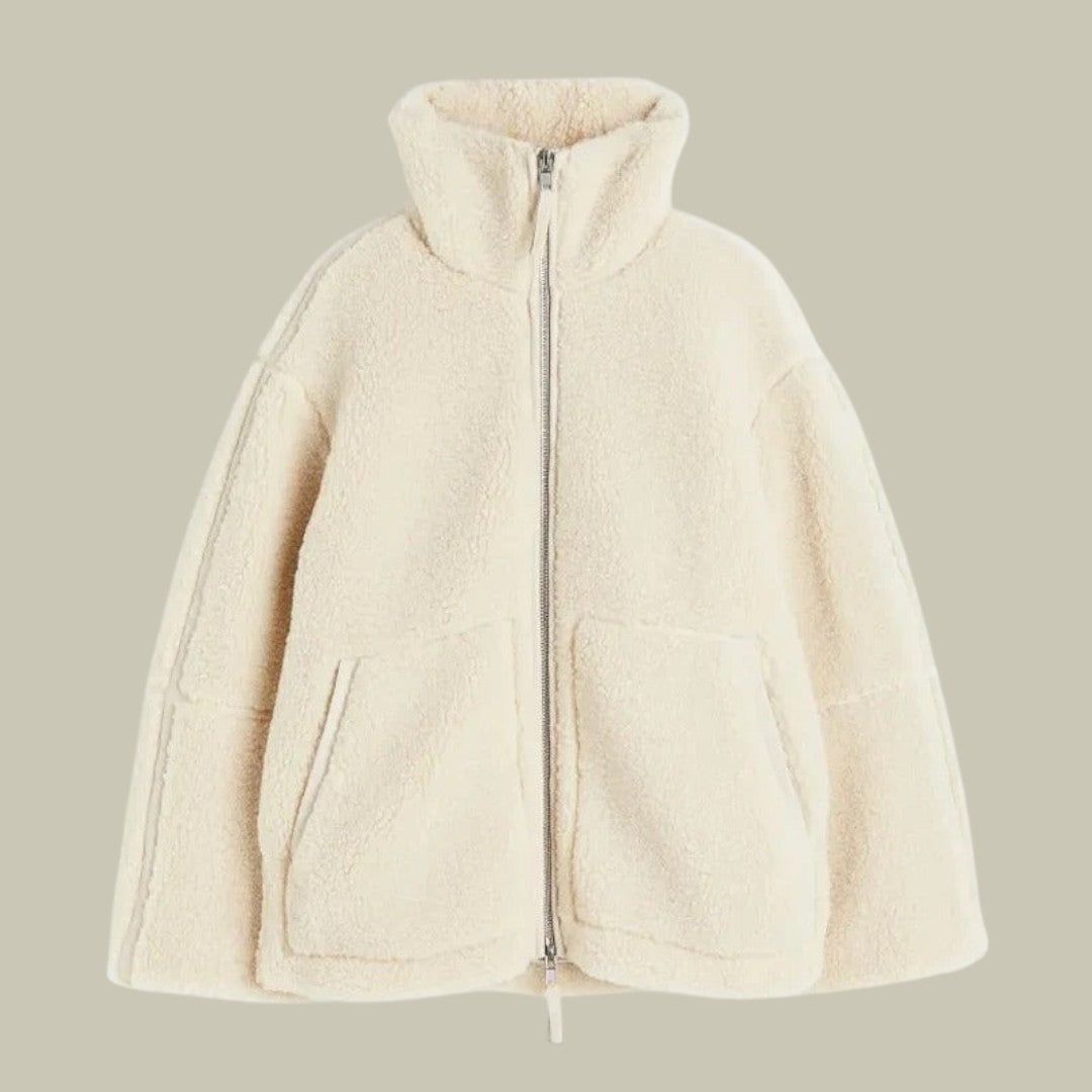 Women's Fleece Jacket Reversible Warm