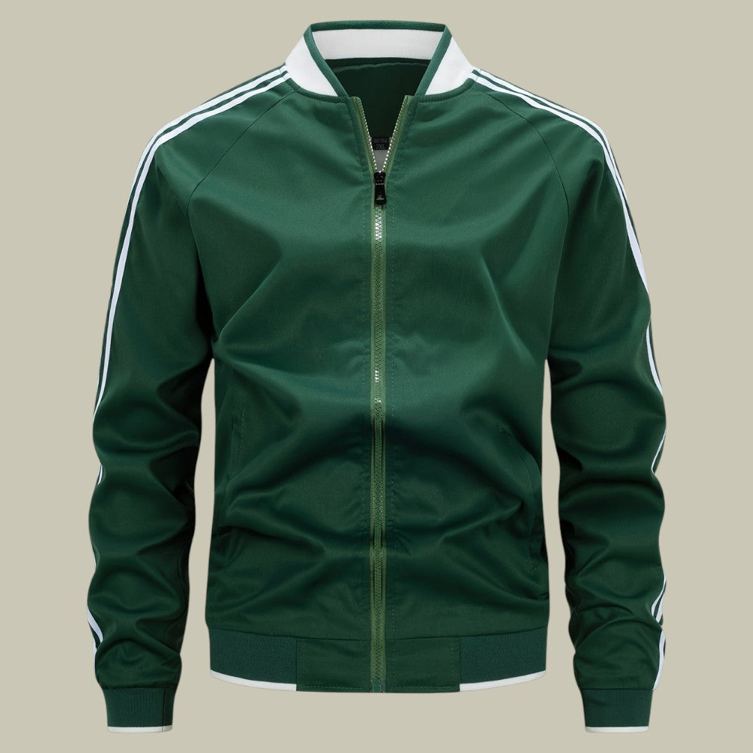 Mens Vest Warm Striped