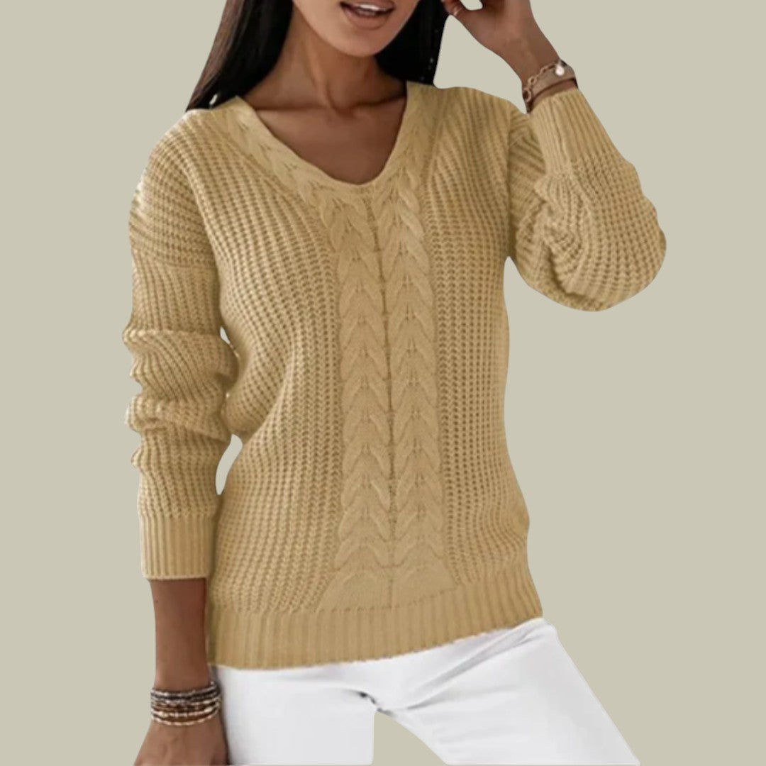 Womens Knitted Sweater Wool