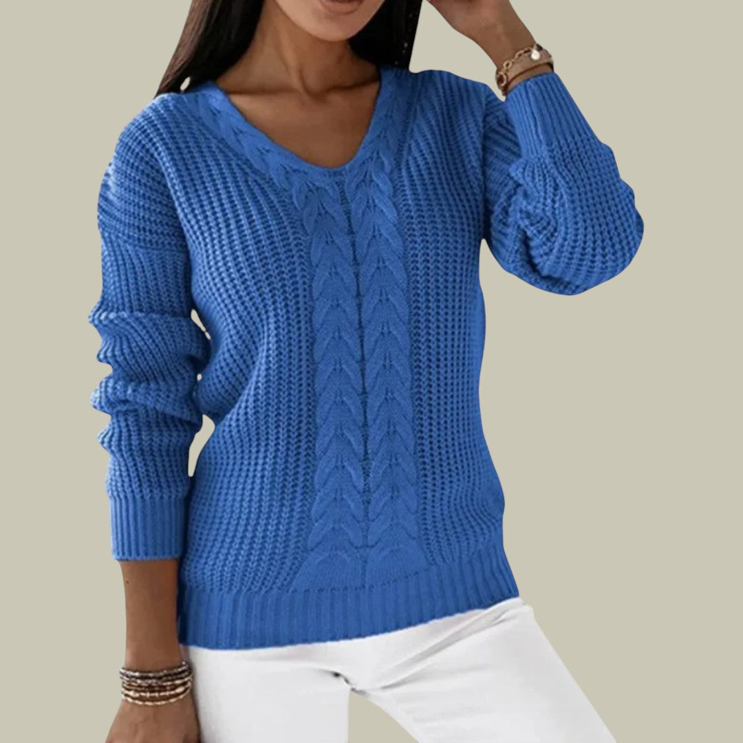 Womens Knitted Sweater Wool