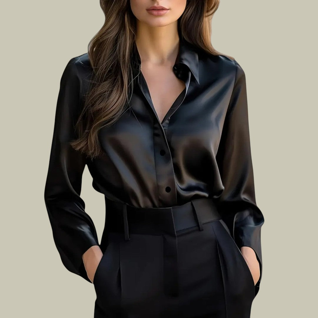 Womens Satin Blouse