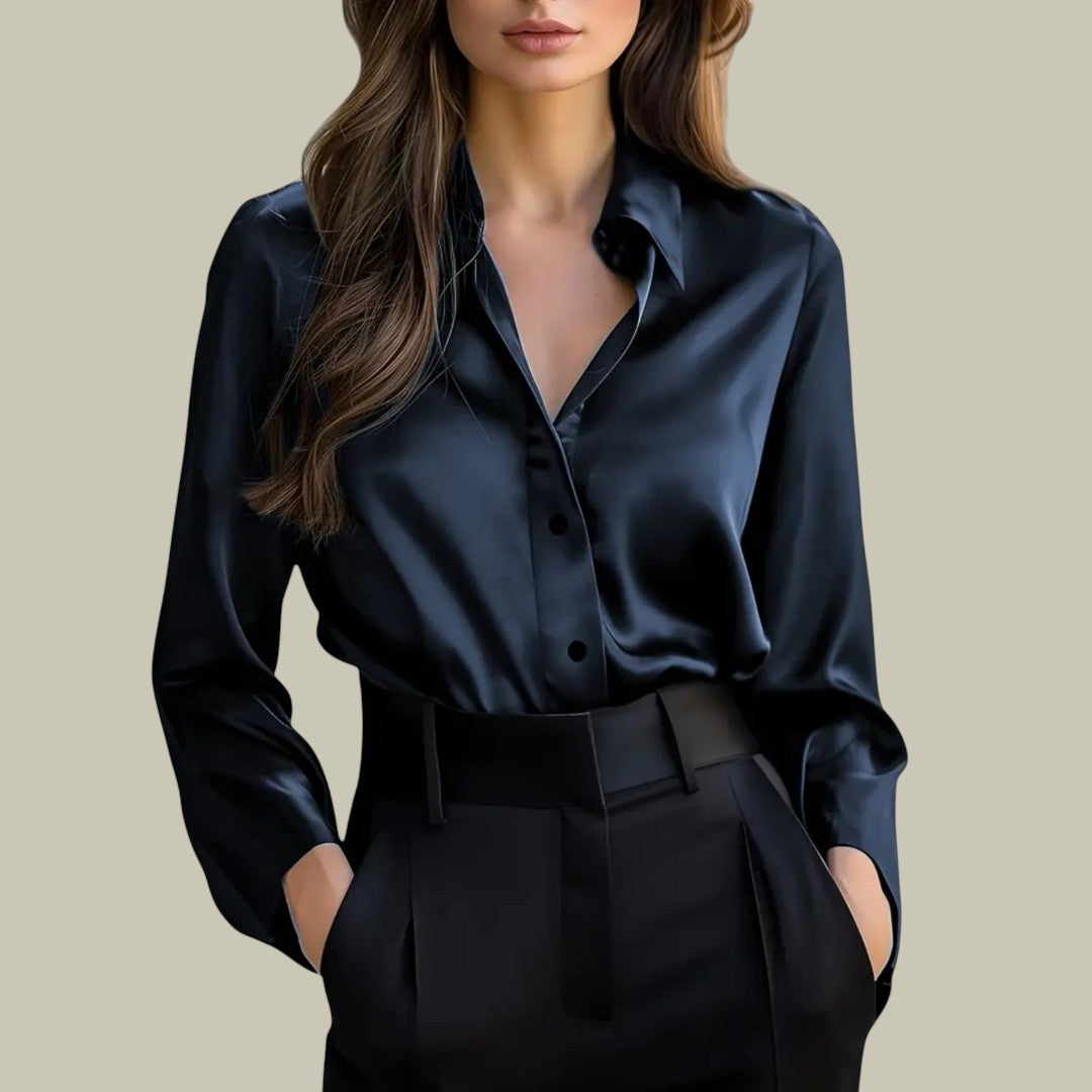 Womens Satin Blouse