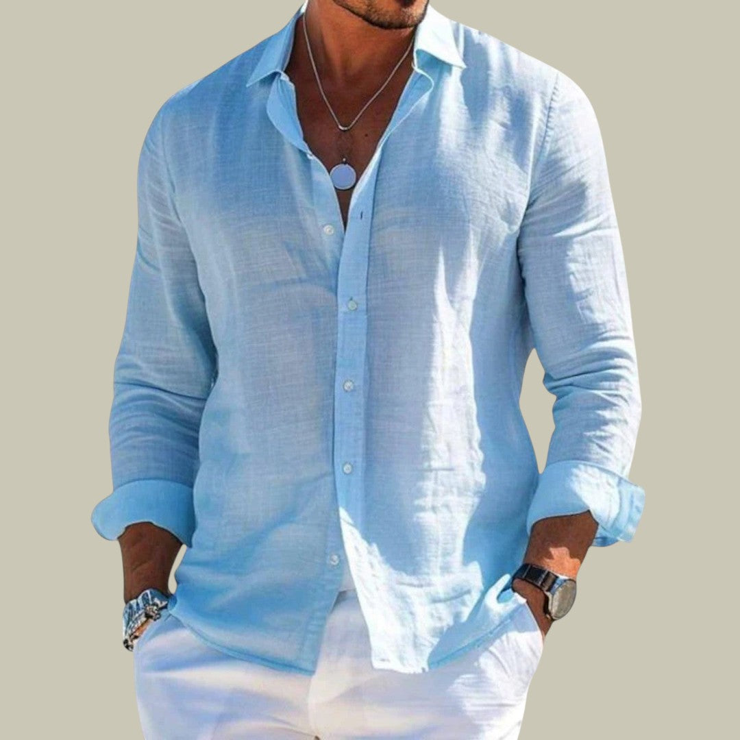 Mens Linen Casual Shirt