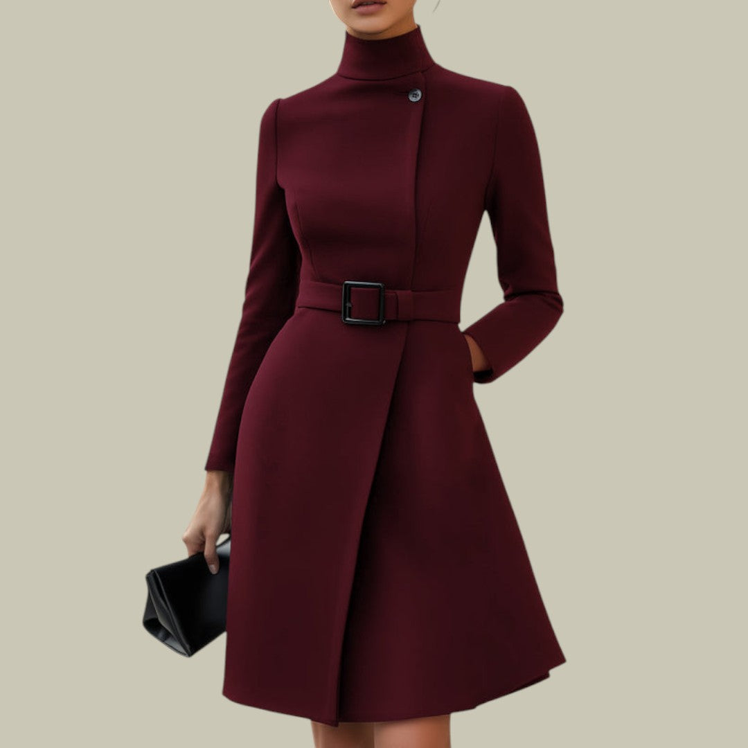Womens Belted Jacket Dress