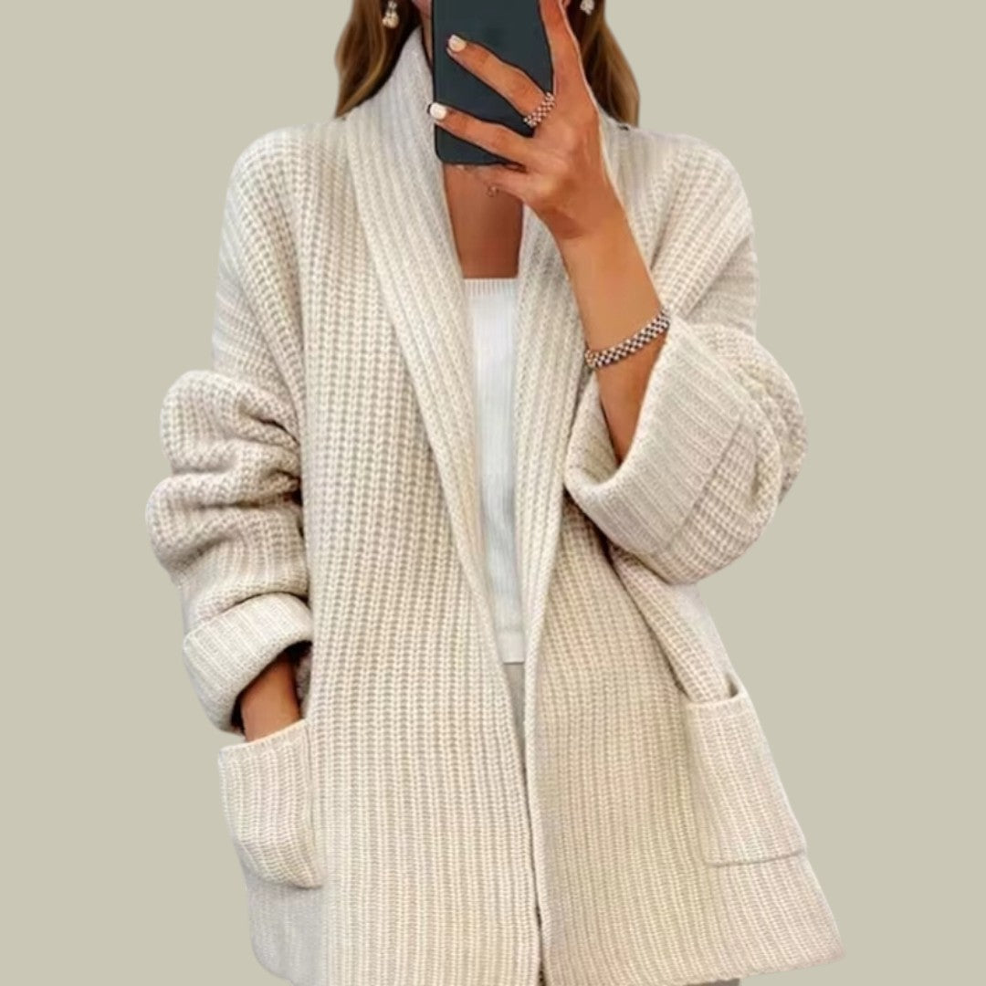 Lux & Classy • Women’s Long Knitted Cardigan