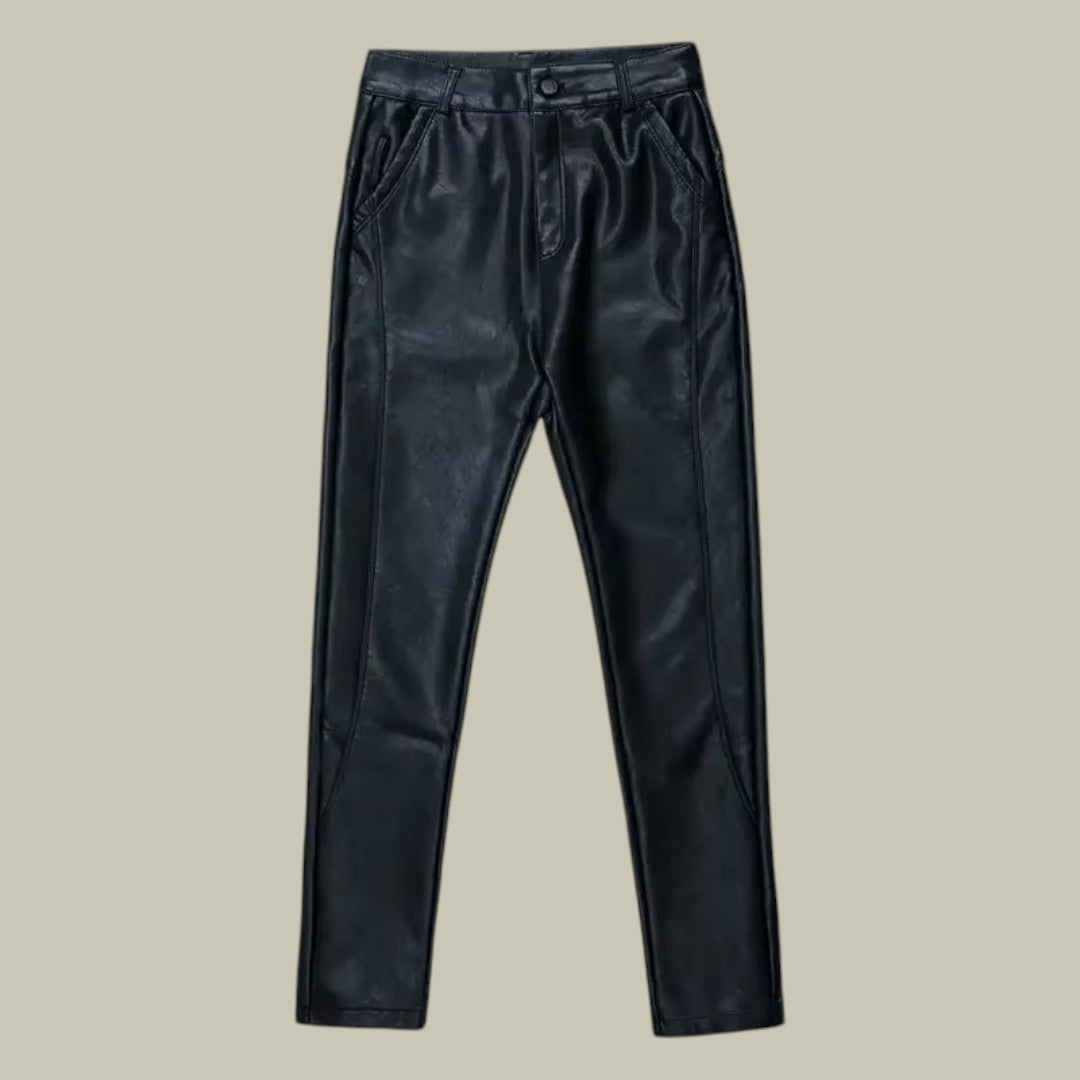 Lux & Classy • Women's Skinny Leather Trousers
