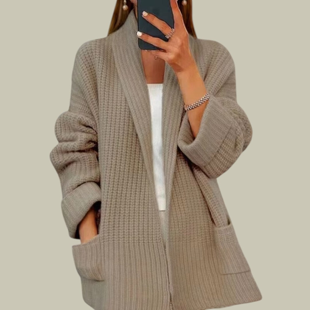 Lux & Classy • Women’s Long Knitted Cardigan