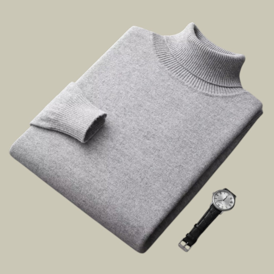 Lux & Classy • Men's Classy Old Money Turtleneck