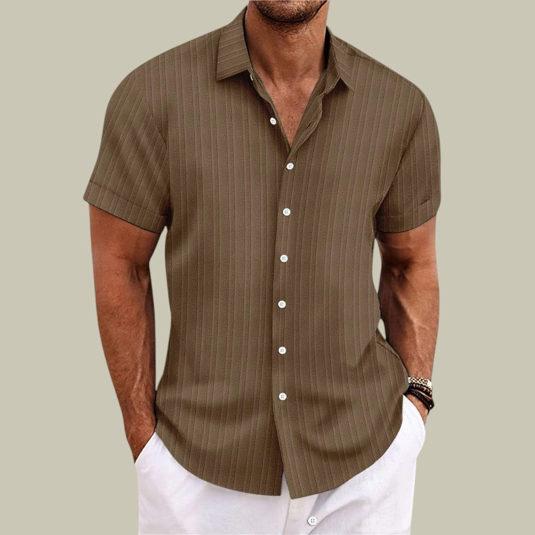 Lux & Classy • Men's Comfortable Short Sleeve Shirt