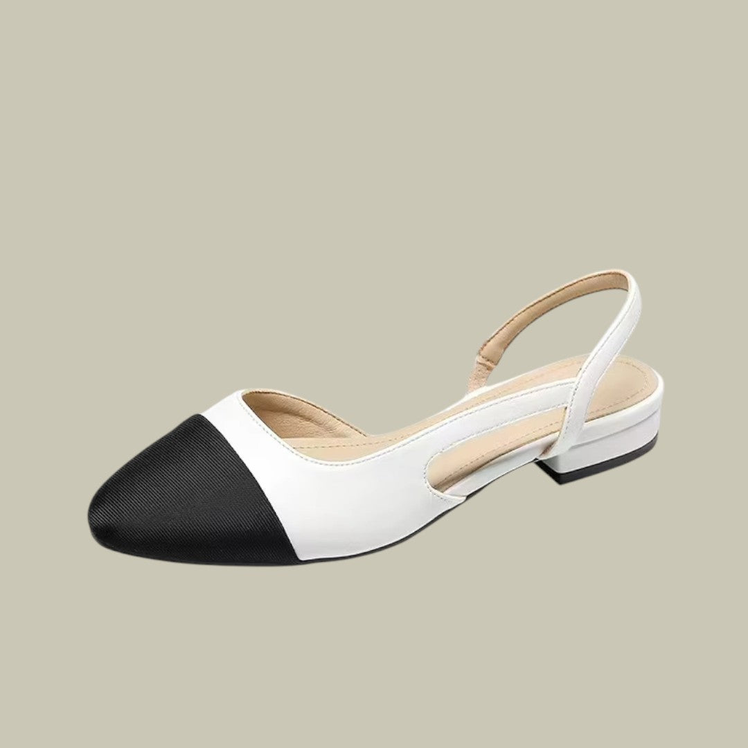 Lux & Classy • Women's Stylish Black Toe Sandals