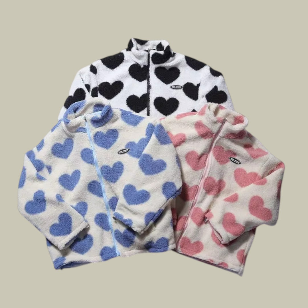 Lux & Classy • Women's Stylish Reversable Fleece Jacket