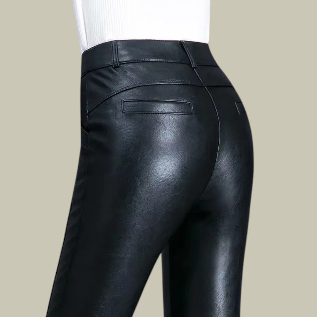 Lux & Classy • Women's Skinny Leather Trousers
