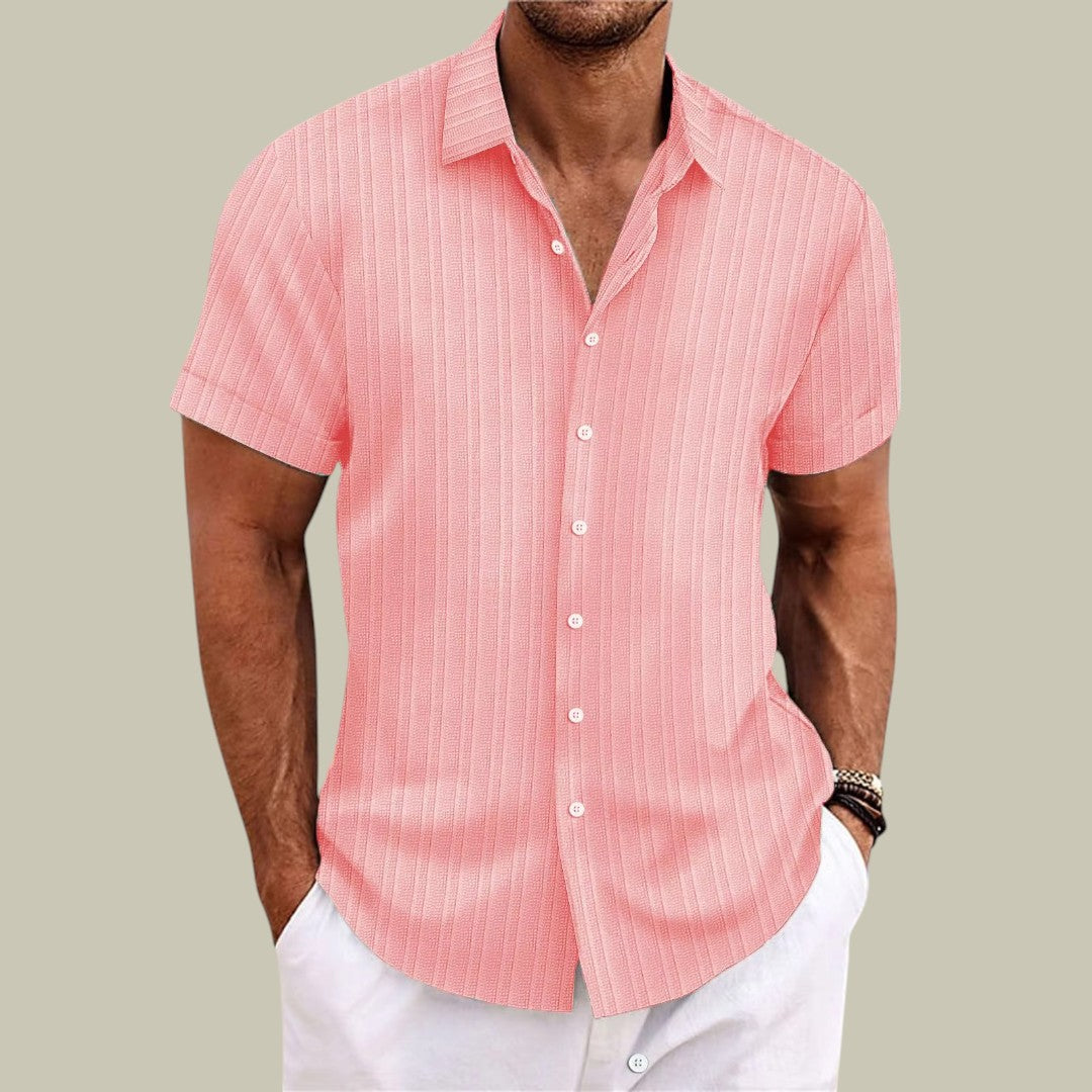 Lux & Classy • Men's Comfortable Short Sleeve Shirt