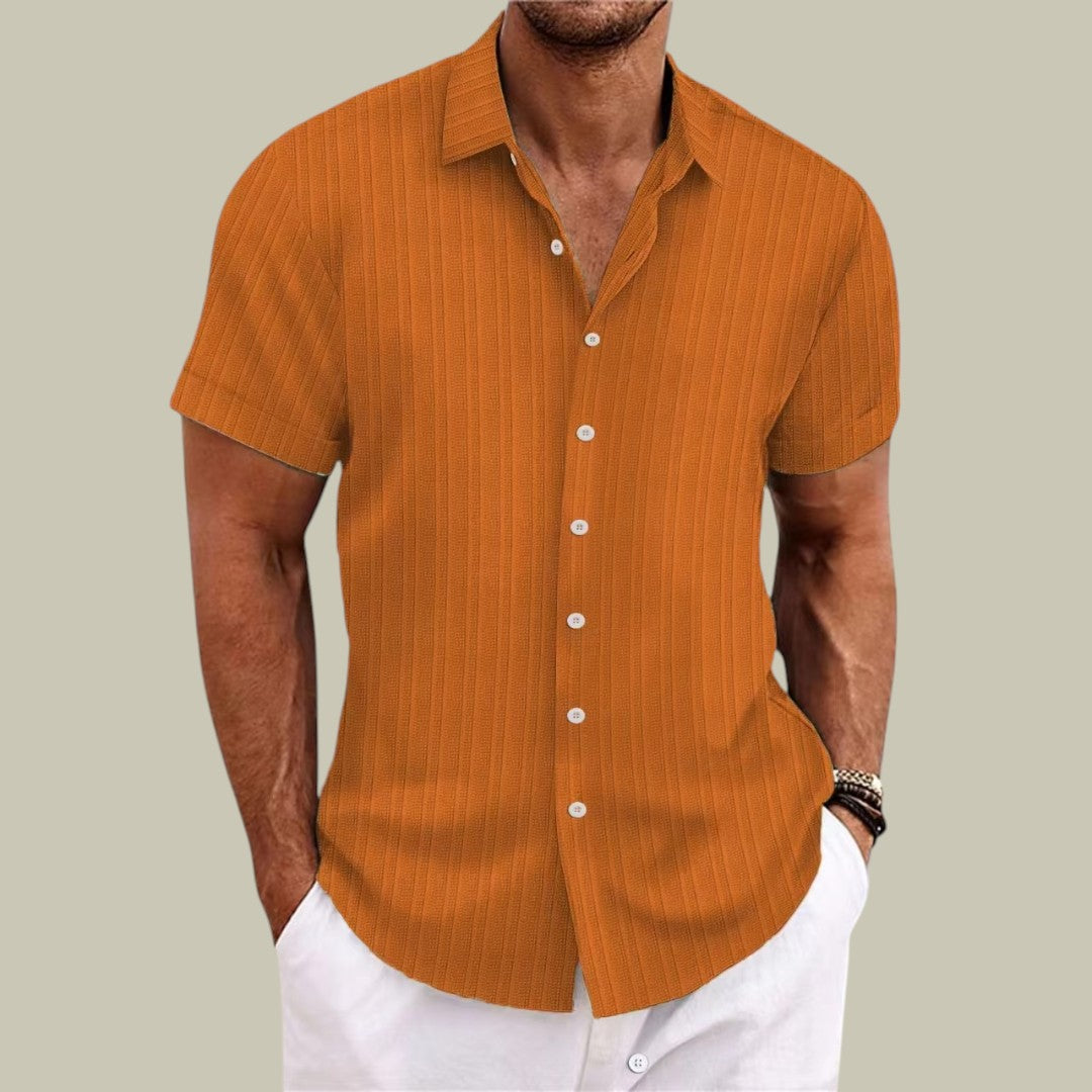 Lux & Classy • Men's Comfortable Short Sleeve Shirt