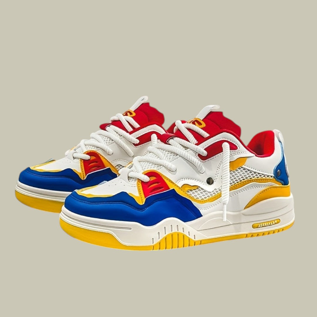 Mens Chunky Trainers with Thick Sole