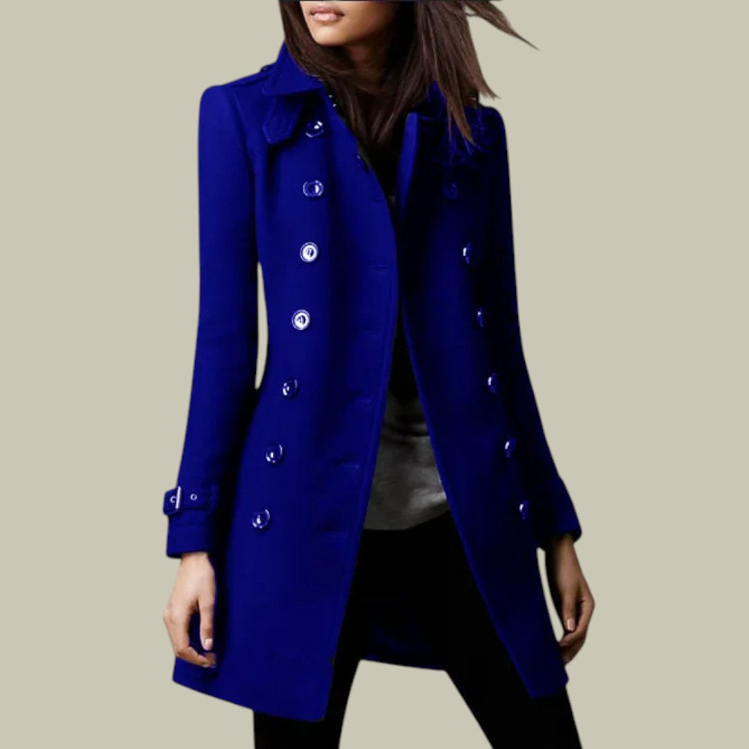 Lux & Classy • Women’s Long Warm Wool Jacket