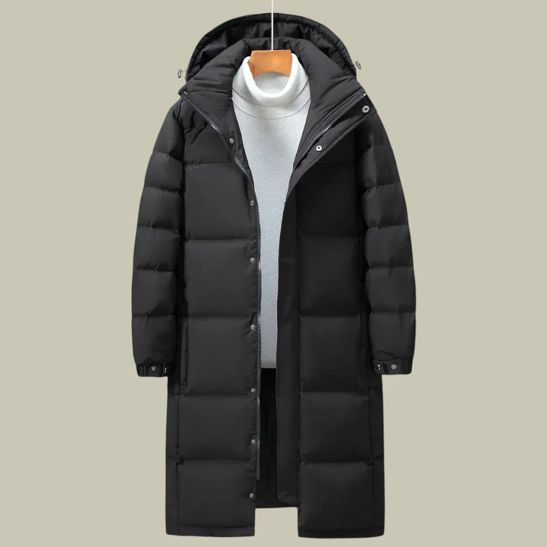 Lux & Classy • Men’s Long Warm Puffer Jacket
