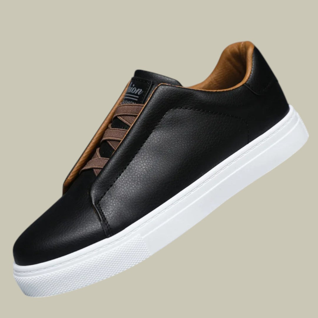 Mens Timeless Leather Sneakers