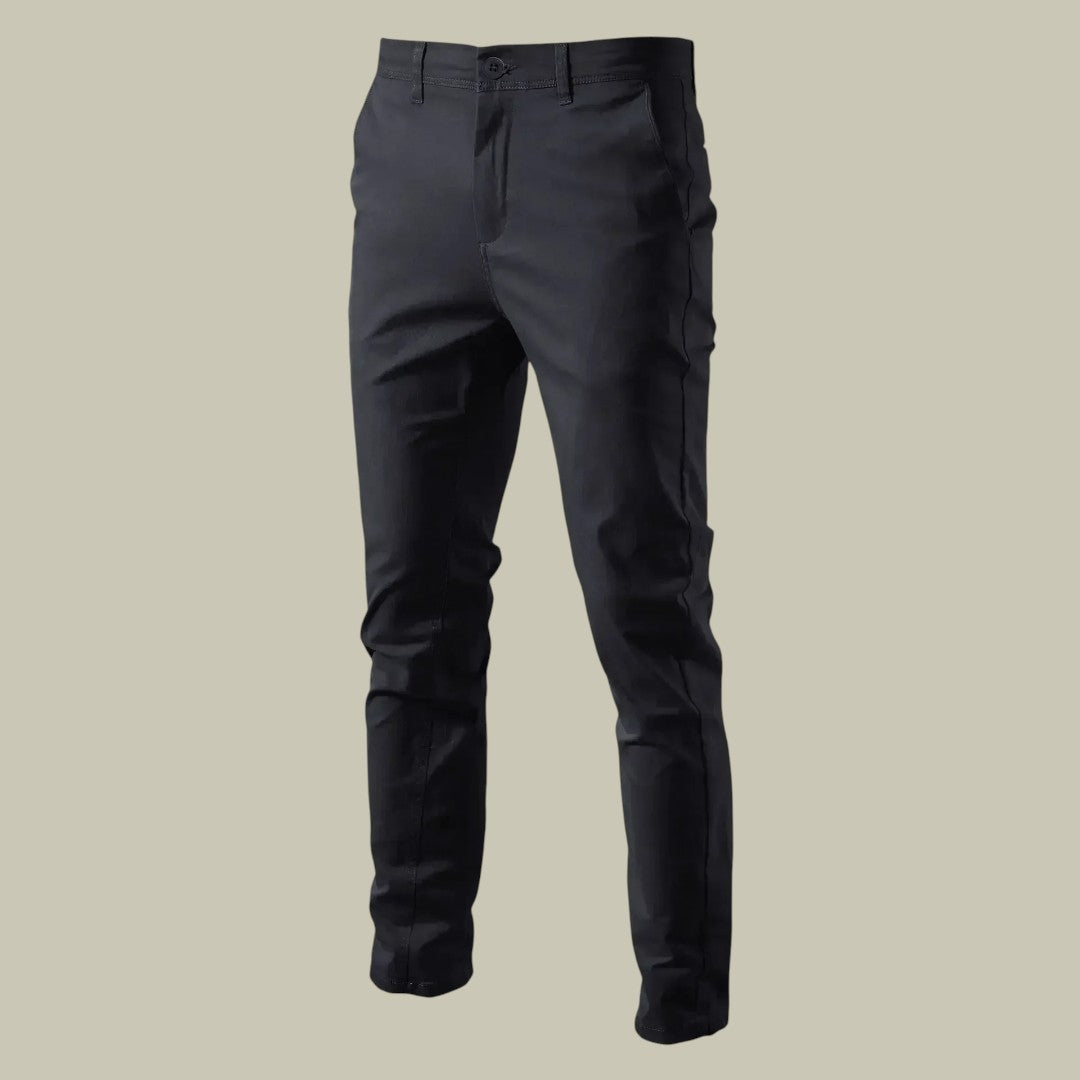 Lux & Classy • Men's Casual Slim-Fit Cotton Pants