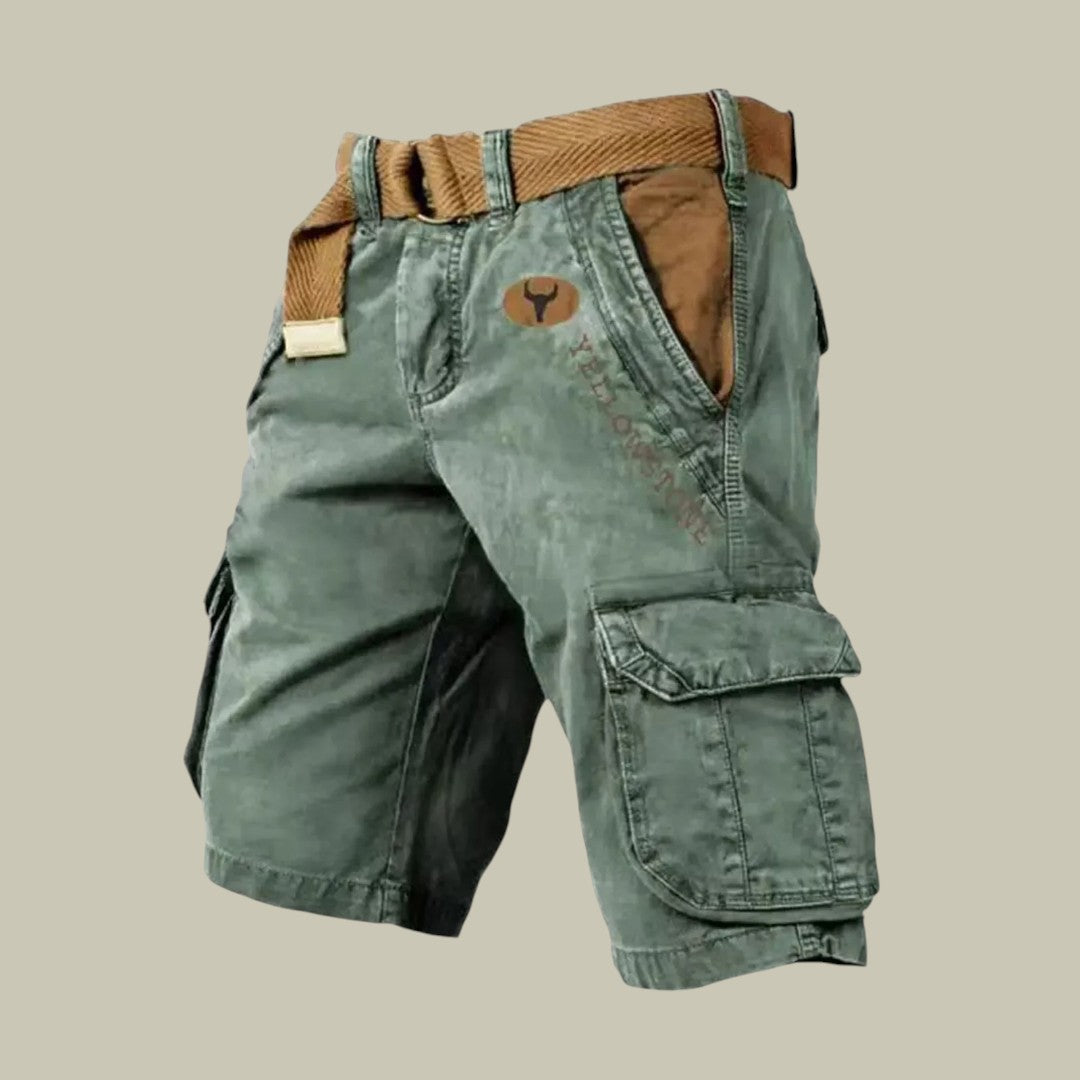 Mens Casual Cargo Shorts